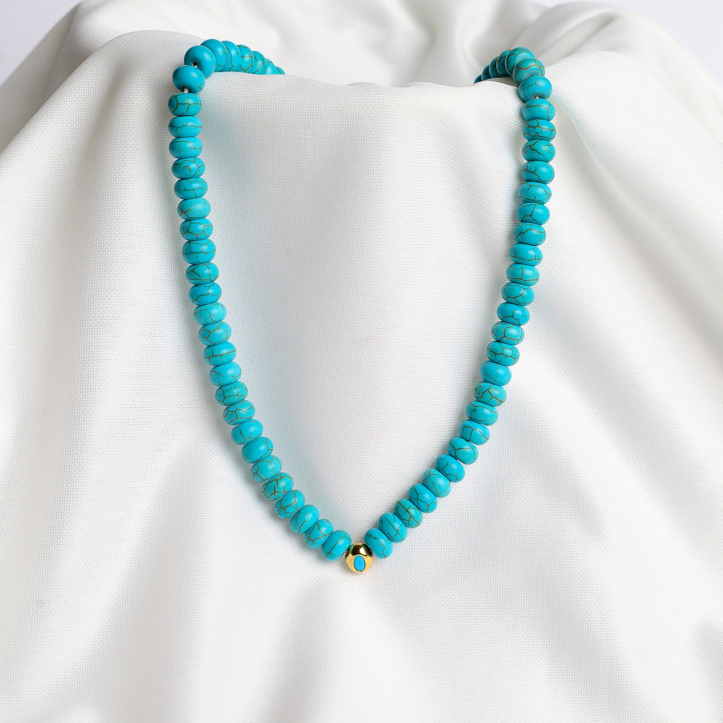 Turquoise Charm Necklace