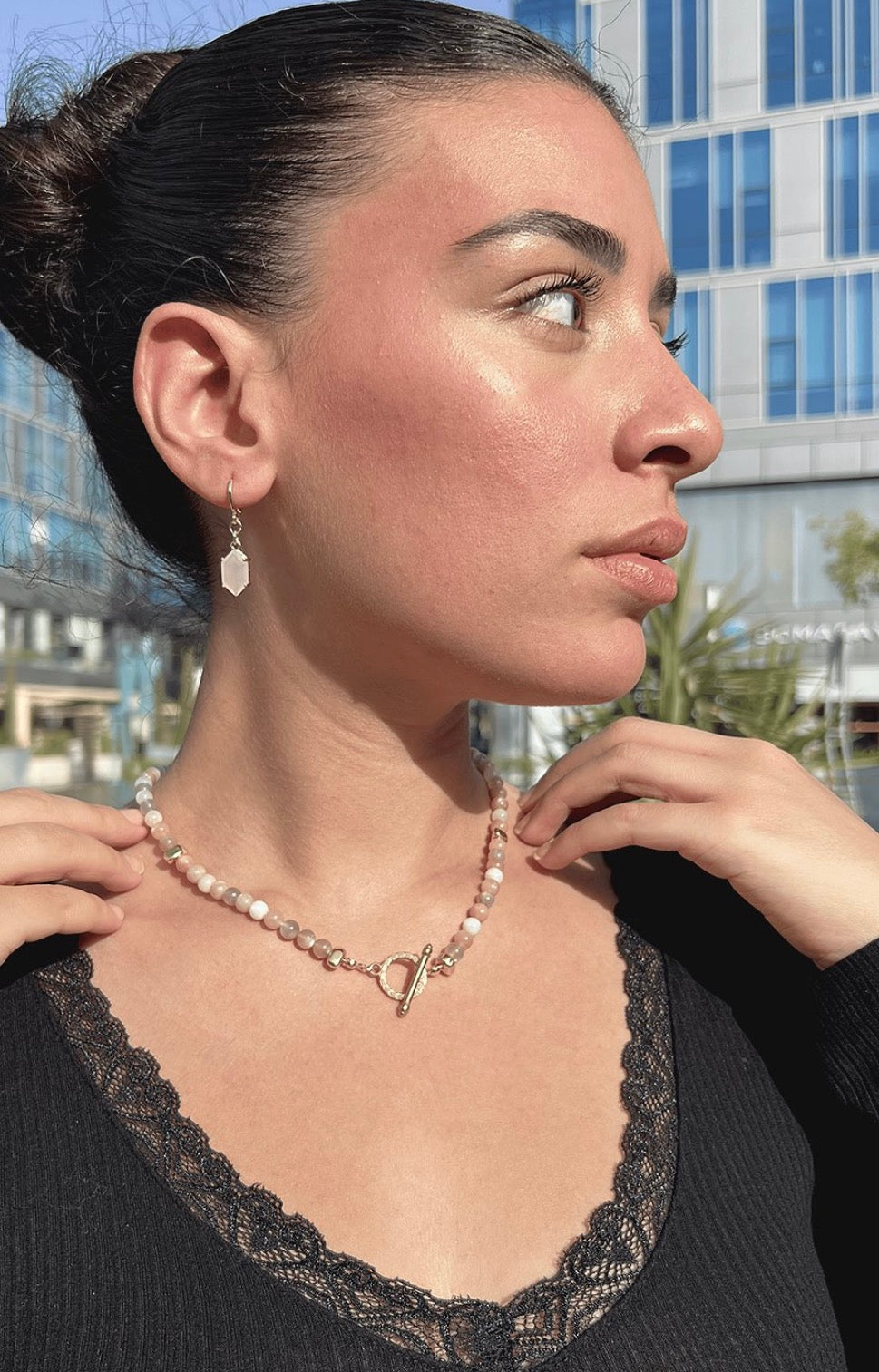 Roselle Necklace