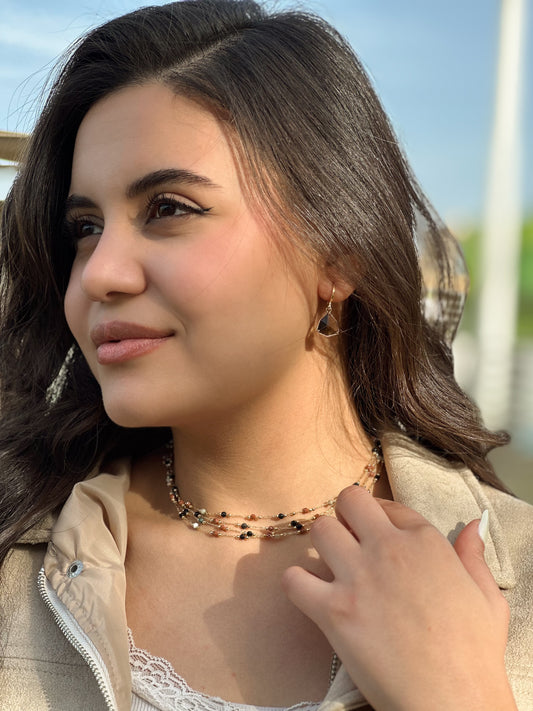 Harmony Layered Beads Necklace