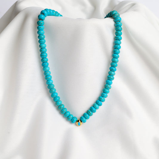 Turquoise Charm Necklace