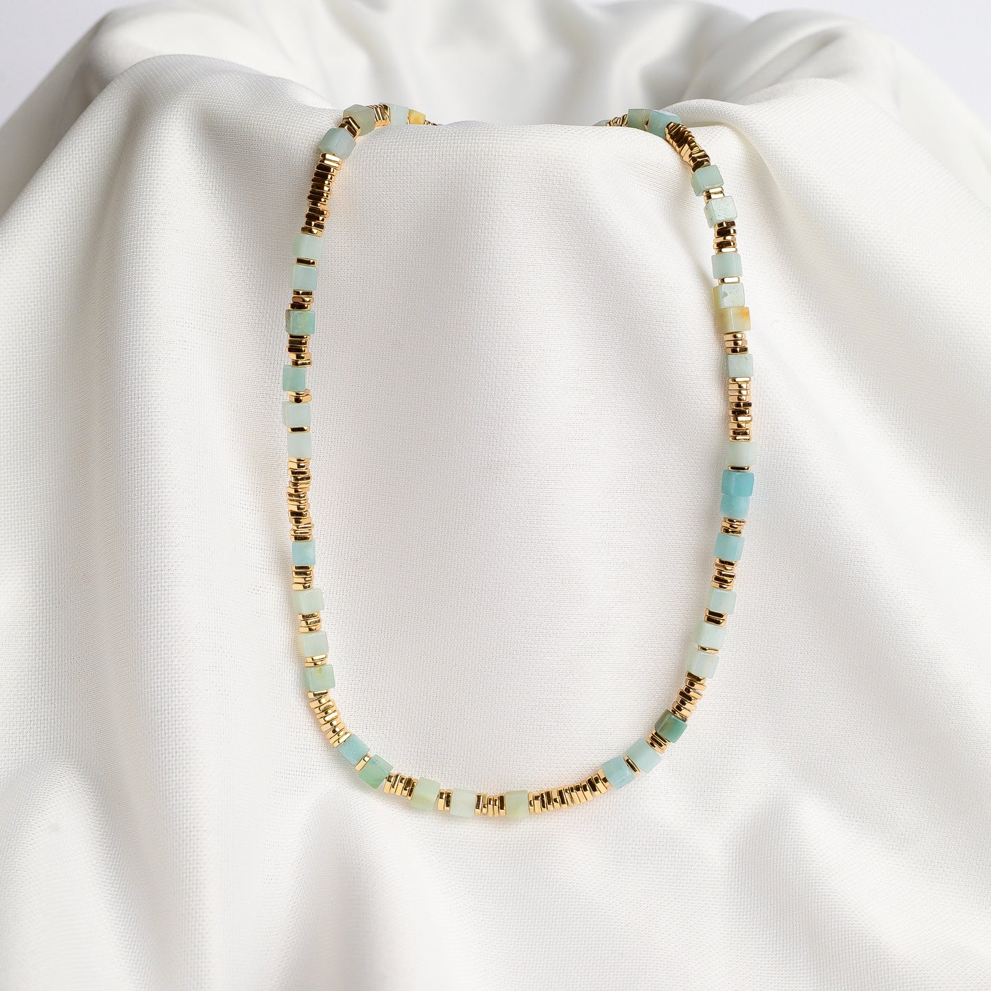 Amazonite Prism Necklace