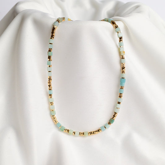 Amazonite Prism Necklace