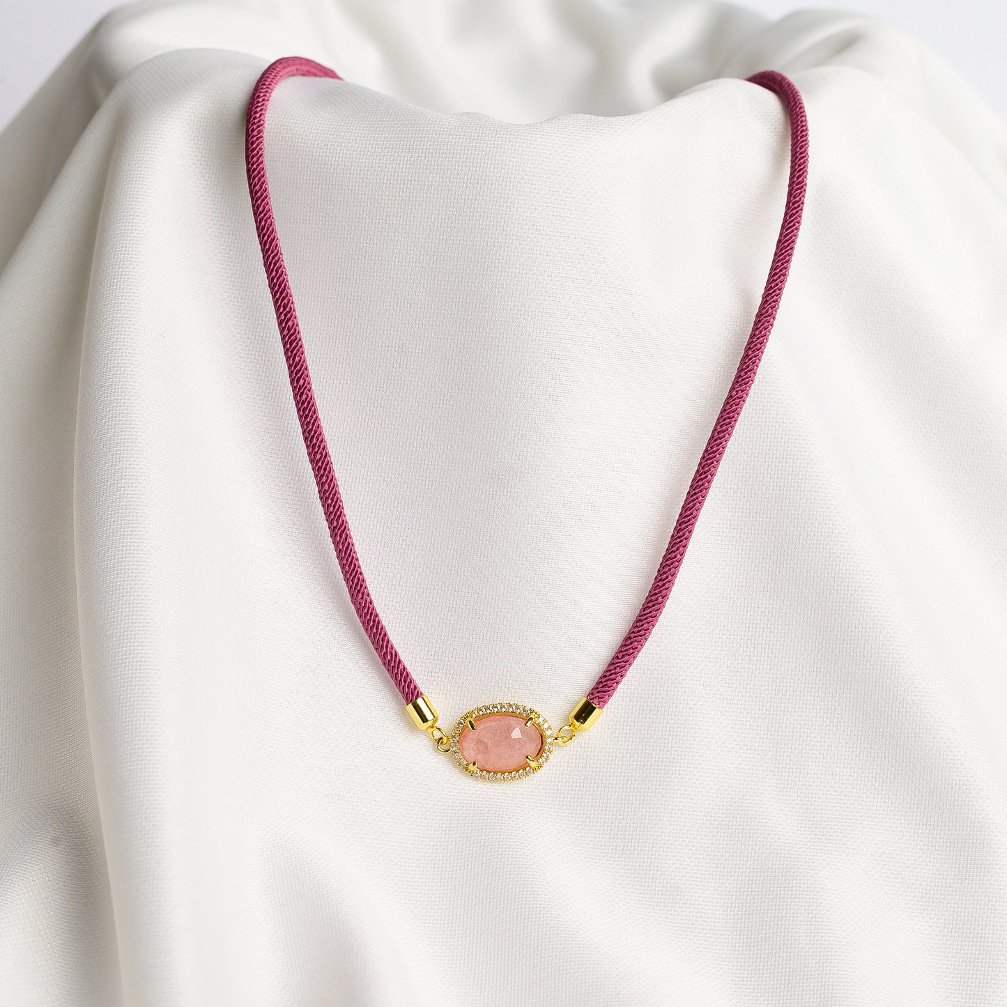 Aura Ribbon Necklace