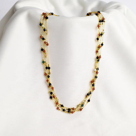 Harmony Layered Beads Necklace