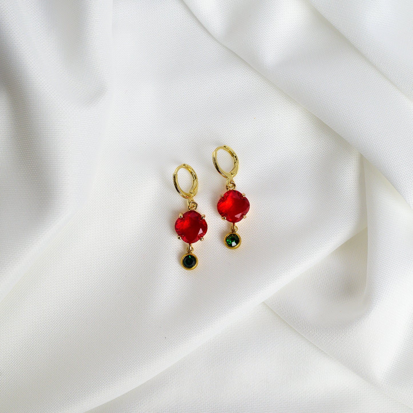 Cherry Glow Earring
