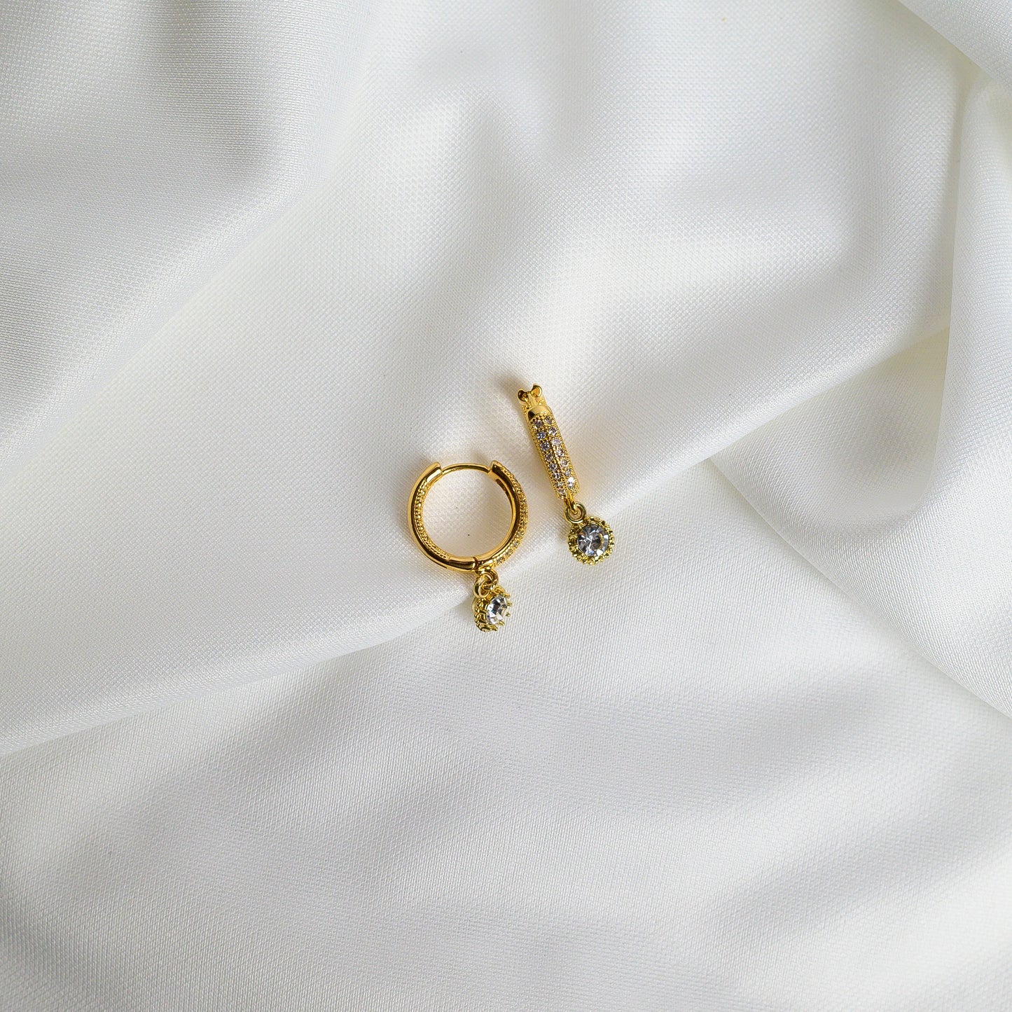 Crystal Charm Earring